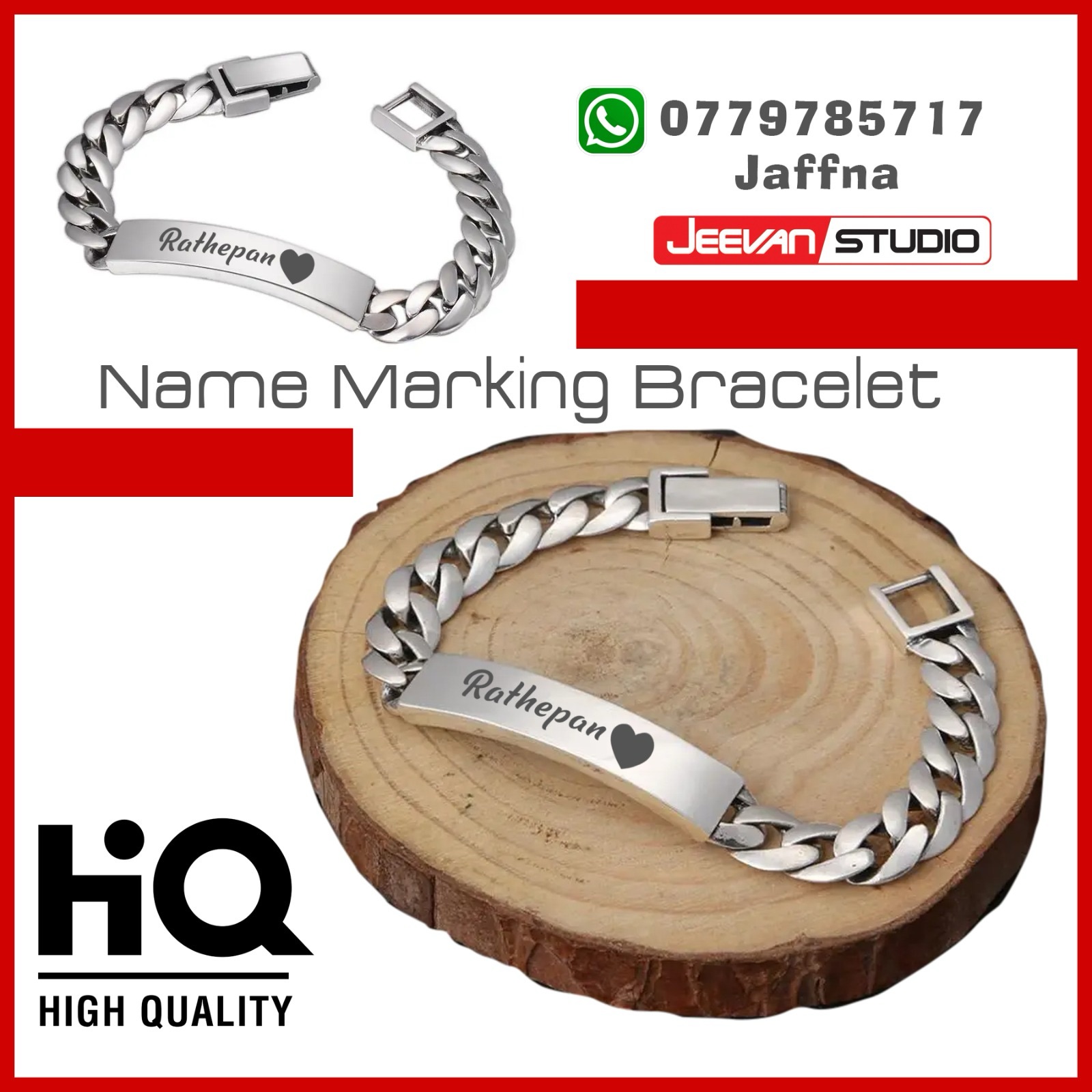 Name marking Bracelet